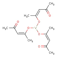 13476-99-8 H12115 Tris(acetylacetonato)vanadium(III)
乙酰丙酮钒(III)