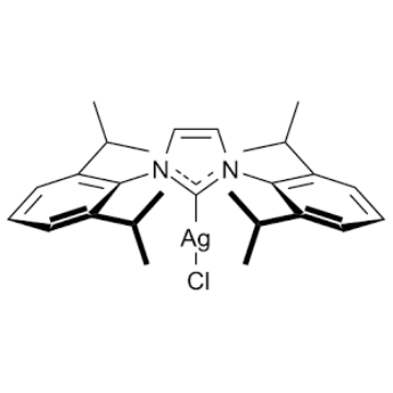 873297-19-9 H21494 Chloro[1,3-bis(2,6-diisopropylphenyl)imidazol-2-ylidene]silver(I)
氯[1,3-双(2,6-二异丙苯基)咪唑-2-亚基]银