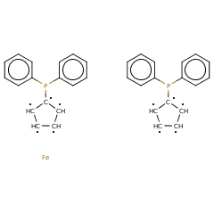12150-46-8 H31397 1,1'-Bis(diphenylphosphino)ferrocene
1,1'-双(二苯基膦)二茂铁