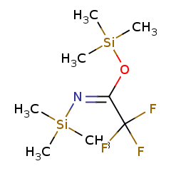 25561-30-2 H37476 N,O-Bis(trimethylsilyl)trifluoroacetamide
N,O-双(三甲基硅烷基)三氟甲基乙酰胺