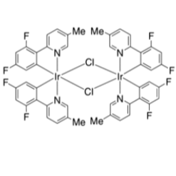 1335047-33-0 H47521 Di-μ-chlorotetrakis[3,5-difluoro-2-(5-methyl-2-pyridinyl-κN)phenyl-κC]diiridium
二-Μ-氯噻吩[3,5-二氟-2-(5-甲基-2-吡啶基-ΚN)苯基-ΚC]二铱