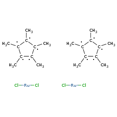 96503-27-4 H62912 Pentamethylcyclopentadienylruthenium(III)chloridepolymer
二氯(五甲基环戊二烯基)合钌(III)聚合物