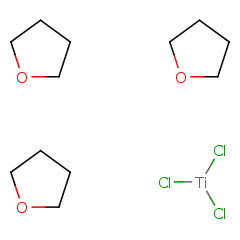 18039-90-2 H66513 Titanium(III) chloride tetrahydrofuran complex
三氯化钛四氢呋喃复合物 (1:3)
