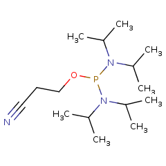 102691-36-1 H69889 2-Cyanoethyl N,N,N',N'-tetraisopropylphosphordiamidit
双(二异丙基氨基)(2-氰乙氧基)膦 