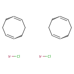 12112-67-3 H71177 Bis(1,5-cyclooctadiene)diiridium(I) dichloride
双(1,5-环辛二烯)氯化铱(I)二聚体