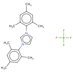 286014-53-7 H71353 1,3-Dimesityl-1H-imidazol-3-ium tetrafluoroborate
1,3-二均三甲苯基-1H-咪唑-3-鎓四氟硼酸盐
