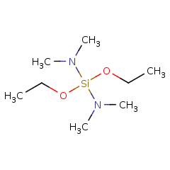 153600-62-5 H73933 Silanediamine, 1,​1-​diethoxy-​N,​N,​N',​N'-​tetramethyl-
1,1-二乙氧基-N,N,N',N'-四甲基硅烷基二胺