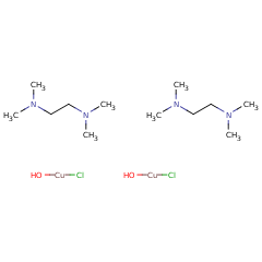 30698-64-7 H79000 Di-μ-hydroxo-bis[(N,N,N',N'-tetramethylethylenediamine)copper(II)] Chloride
氯化二羟基-双四甲基亚乙基二胺铜