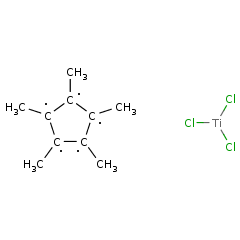 12129-06-5 H88031 Trichloro(pentamethylcyclopentadienyl)titanium(Ⅳ)
五甲基环戊二烯基三氯化钛(IV)