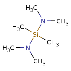 3768-58-9 H94565 Bis(dimethylamino)dimethylsilane
双(二甲氨基)二甲基硅烷