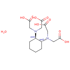 125572-95-4 H98604 trans-1,2-Diaminocyclohexane-N,N,N',N'-tetraacetic acid monohydrate
反式-1,2-环己二胺四乙酸 一水合物 