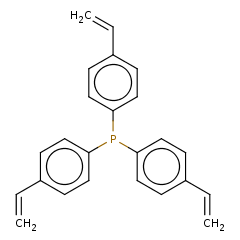 95705-40-1 H99402 Tris(4-ethenylphenyl)-phosphine
三(4-乙烯基苯基)膦