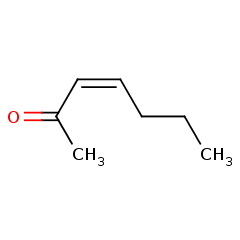 1119-44-4 H10537 3-Hepten-2-one	3-庚烯-2-酮