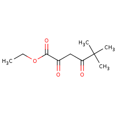 13395-36-3 H57973 Ethyl trimethylacetopyruvate
三甲基乙酰基丙酮酸乙酯