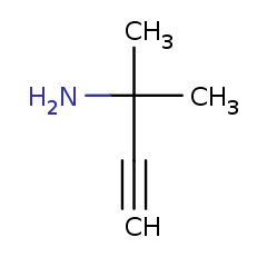 2978-58-7 H74426 2-Methylbut-3-yn-2-amine
2-甲基-3-丁炔-2-胺