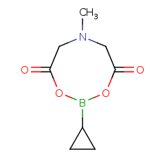 1104637-36-6 H80018 Cyclopropylboronic acid MIDA ester	环丙基硼酸甲基亚氨基二乙酸酯