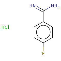 456-14-4 Bellen00000527 4-fluorobenzamidine hydrochloride	4-fluorobenzamidine hydrochloride