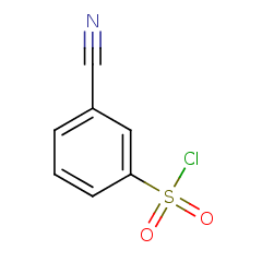 56542-67-7 Bellen00008337 3-cyanobenzene-1-sulfonyl chloride	3-cyanobenzene-1-sulfonyl chloride