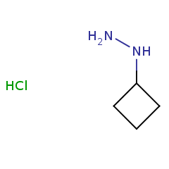 158001-21-9 Bellen00011658 1-cyclobutylhydrazine hydrochloride	1-cyclobutylhydrazine hydrochloride