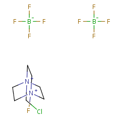 140681-55-6 Bellen10000253 1-Chloromethyl-4-fluoro-1,4-diazoniabicyclo[2.2.2]octane bis(tetrafluoroborate)
1-氯甲基-4-氟-1,4-二氮杂双环[2.2.2]辛烷二(四氟硼酸)盐
