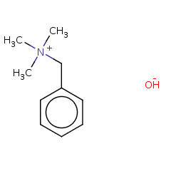 100-85-6 HXYJ0000002555 Benzyltrimethylammonium hydroxide	苄基三甲基氢氧化铵