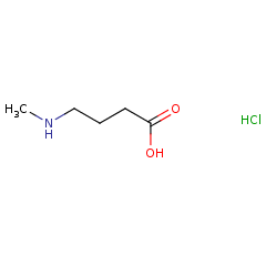 6976-17-6 HXYJ0000018499 	4-(甲胺)丁酸 盐酸盐