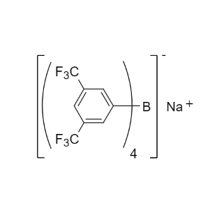 79060-88-1 H11788 Sodium tetrakis[3,5-bis(trifluoromethyl)phenyl]borate
四(3,5-二(三氟甲基)苯基)硼酸钠