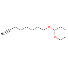 16695-31-1 H13564 Tetrahydro-2-(7-octyn-1-yloxy)-2H-pyran
四氢-2-(7-辛-1-丙氧基)-2H吡喃
