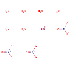 13759-83-6 H21752 Samarium nitrate hexahydrate
六水合硝酸钐(III)
