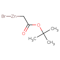 51656-70-3 H23755 Zinc, bromo[2-(1,1-dimethylethoxy)-2-oxoethyl]
2-叔丁氧基-2-羰基乙基锌溴