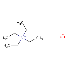 77-98-5 H32885 Tetraethylammonium hydroxide
四乙基氢氧化铵