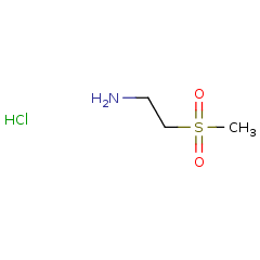 104458-24-4 H35979 2-(Methylsulfonyl)ethanamine hydrochloride
2-(甲砜基)乙胺盐酸盐 