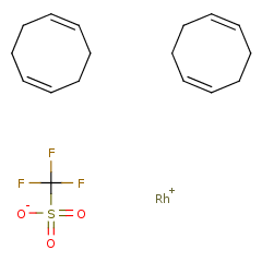99326-34-8 H46077 Bis(1,5-cyclooctadiene)rhodium(I) trifluoromethanesulfonate
双(1,5-环辛二烯)三氟甲磺酸铑(I)