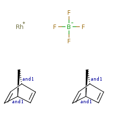 36620-11-8 H52281 Bis(norbornadiene)rhodium(I) tetrafluoroborate
双(降冰片二烯)四氟硼酸铑(I)