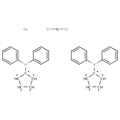 67292-34-6 H52732 [1,1′-Bis(diphenylphosphino)ferrocene]dichloronickel(II)	(1,1'-双(二苯基膦)二茂铁)二氯化镍