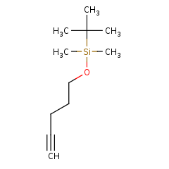 61362-77-4 H62338 5-(tert-Butyldimethylsilyloxy)-1-pentyne
5-(叔丁基二甲硅氧基)-1-戊炔