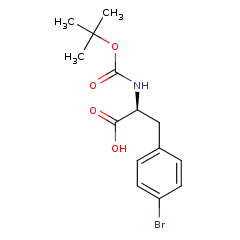 62129-39-9 H63535 (S)-N-Boc-4-Bromophenylalanine
Boc-L-4-溴苯丙氨酸