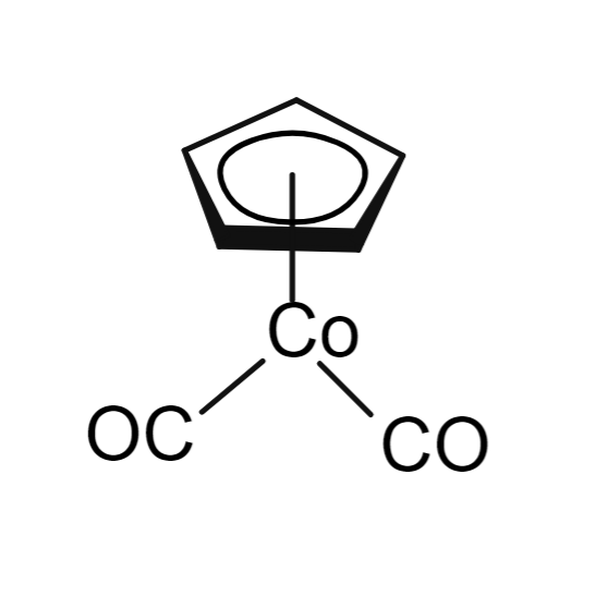 12078-25-0 H76325 Dicarbonylcyclopentadienyl cobalt(I) CpCo(CO)2
二羰基环戊二烯基钴