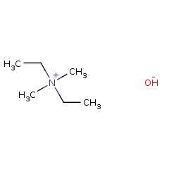 95500-19-9 H79300 Diethyldimethylammonium hydroxide
二乙基二甲基氢氧化铵