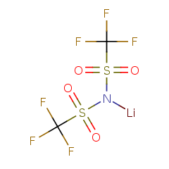 90076-65-6 H84599 Bis(trifluoromethane)sulfonimide lithium salt
双三氟甲烷磺酰亚胺锂