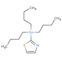 121359-48-6 H86725 2-(Tributylstannyl)thiazole
2-(三丁基甲锡烷基)噻唑