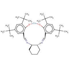 176763-62-5 H89559 (R,R)-(-)-N,N'-Bis(3,5-di-tert-butylsalicylidene)-1,2-cyclohexanediaminocobalt(II)	(R,R)-(-)-N,N′-双(3,5-二-叔丁基亚水杨基)-1,2-环己二胺钴(II)