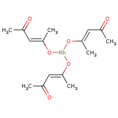 14284-92-5 H92556 Rhodium(III) acetylacetonate
三乙酰丙酮铑(III)