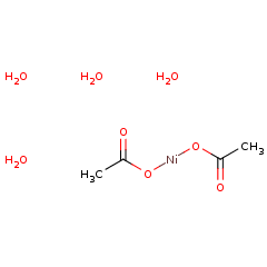 6018-89-9 H92865 Nickel(II) acetate tetrahydrate
乙酸镍(II)四水合物
