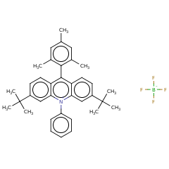 1810004-87-5 H94335 3,6-Di-tert-butyl-9-mesityl-10-phenylacridin-10-ium tetrafluoroborate
3,6-二叔丁基-9-均三甲苯基-10-苯基吖啶-10-鎓 四氟硼酸盐