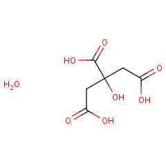 5949-29-1 AC07250500 Citric acid monohydrate, reagent grade, ACS, ISO 	一水柠檬酸,试剂级，ACS,ISO